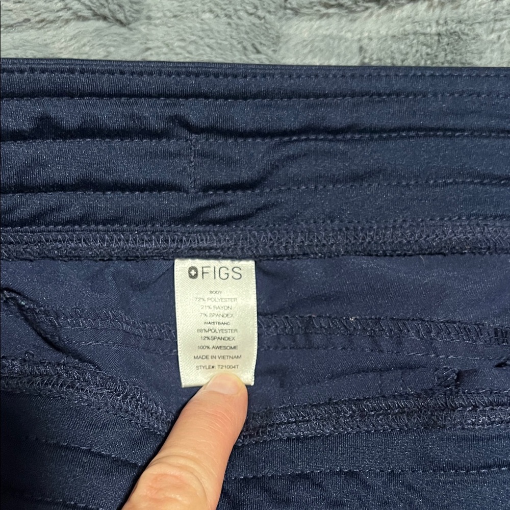 Figs Deep Blue Scrub Pants